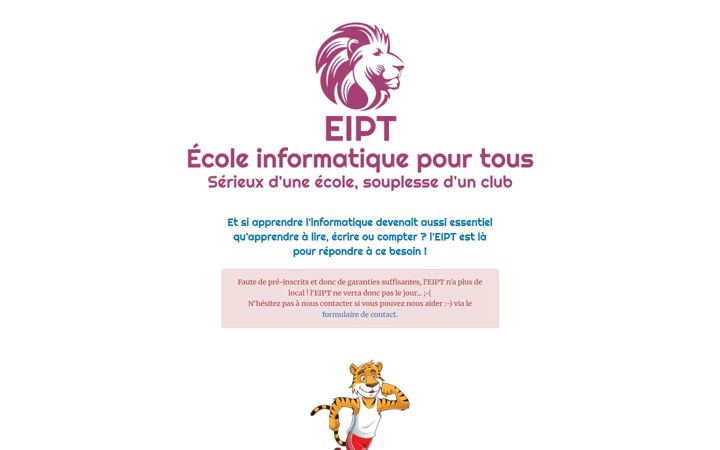 Screenshot of eipt.fr