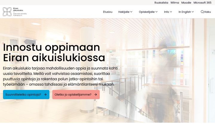 Snímek obrazovky eira.fi