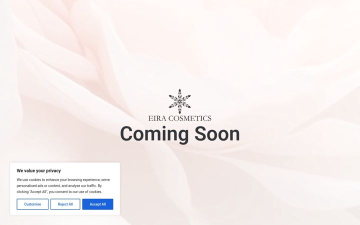 Screenshot of eirabeauty.com