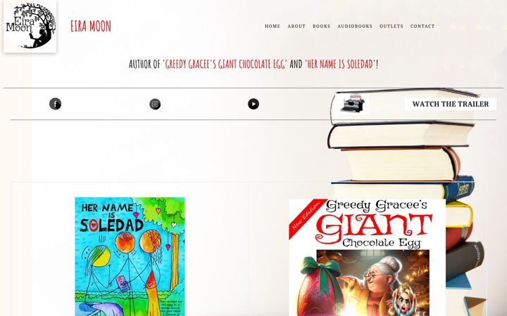 Screenshot of eiramoon.com