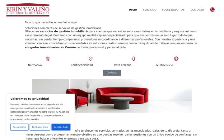 Screenshot of eirinyvalinho.com