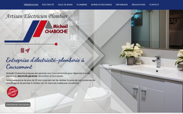 Screenshot of eirl-mickaelchaboche.fr