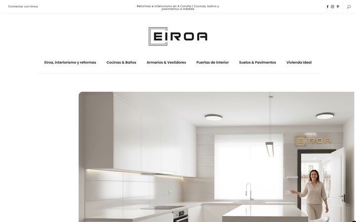 Skjermbilde av eiroa.es