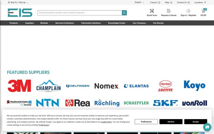 Screenshot of eis-inc.com