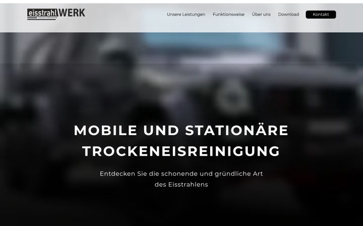Snimka zaslona za eis-strahlwerk.de
