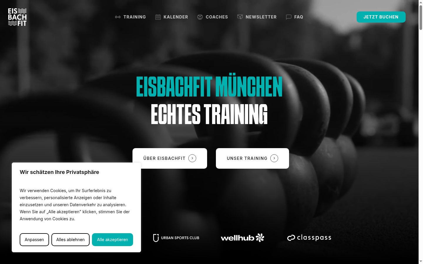 Screenshot tal-banner tal-kunsens muri qabel kwalunkwe interazzjoni