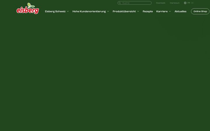 Screenshot of eisberg.ch
