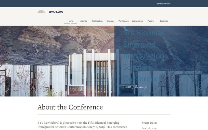 Screenshot of eisc.byu.edu