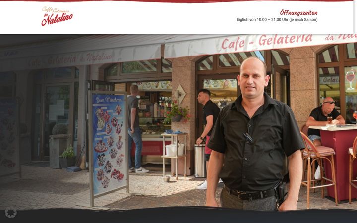 Captura de pantalla de eiscafe-natalino.de