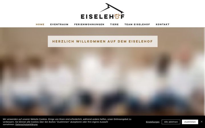 Snimka zaslona za eiselehof.de