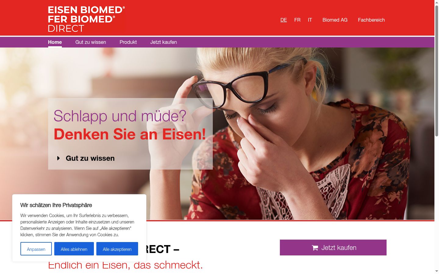 Sutikimo reklamjuostės, rodytos prieš bet kokią sąveiką, ekrano kopija