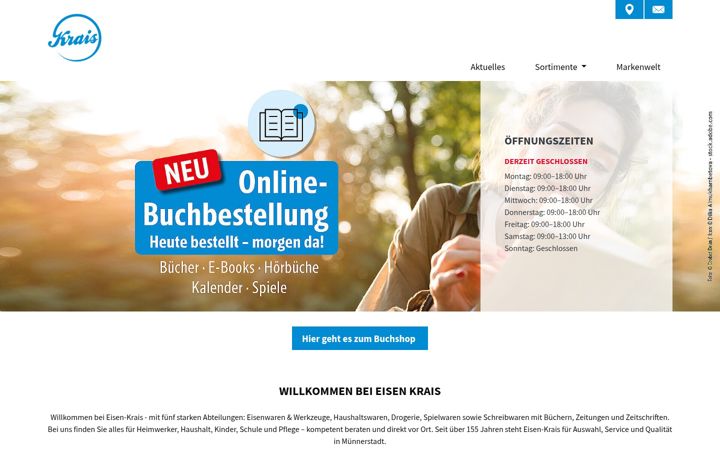 Screenshot van eisen-krais.de