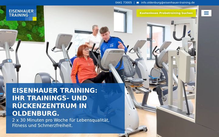 Skærmbillede af eisenhauer-training.de