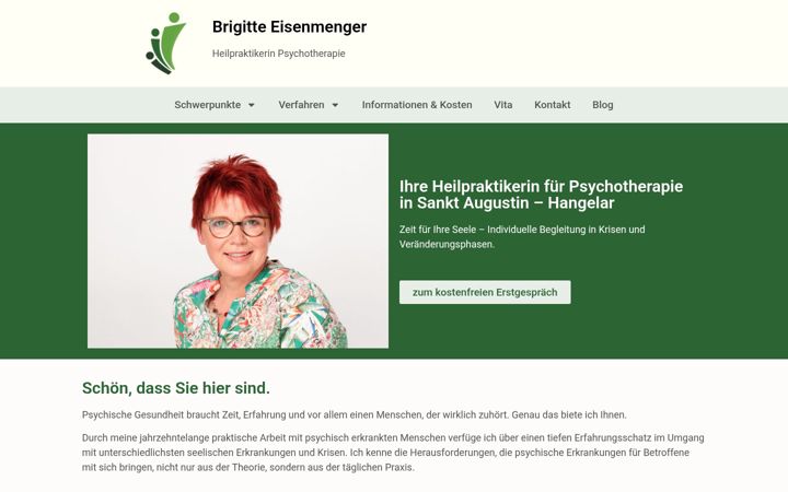 Screenshot ta' eisenmenger-hp-psychotherapie.de