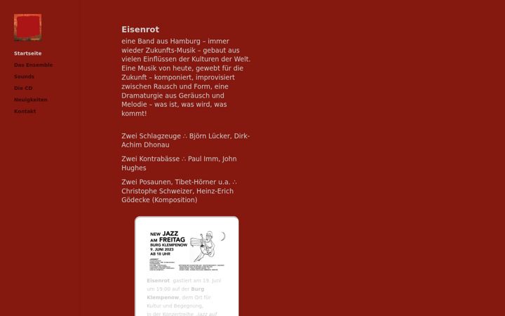 Screenshot ta' eisenrot.de