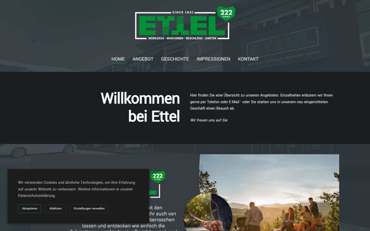 Zrzut ekranu eisenwaren-ettel.at