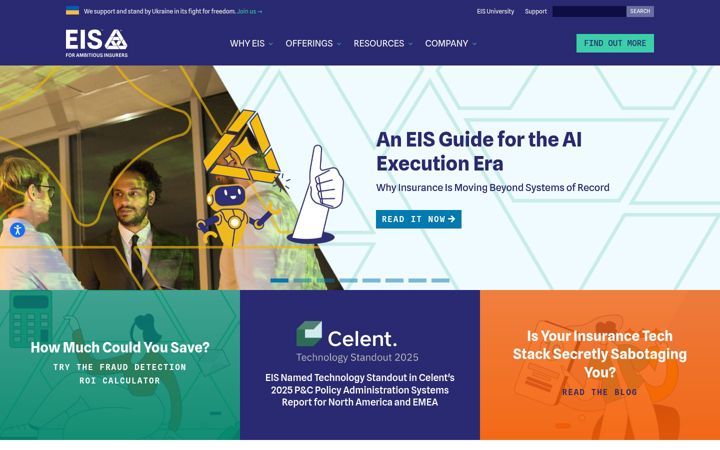 Screenshot of eisgroup.com