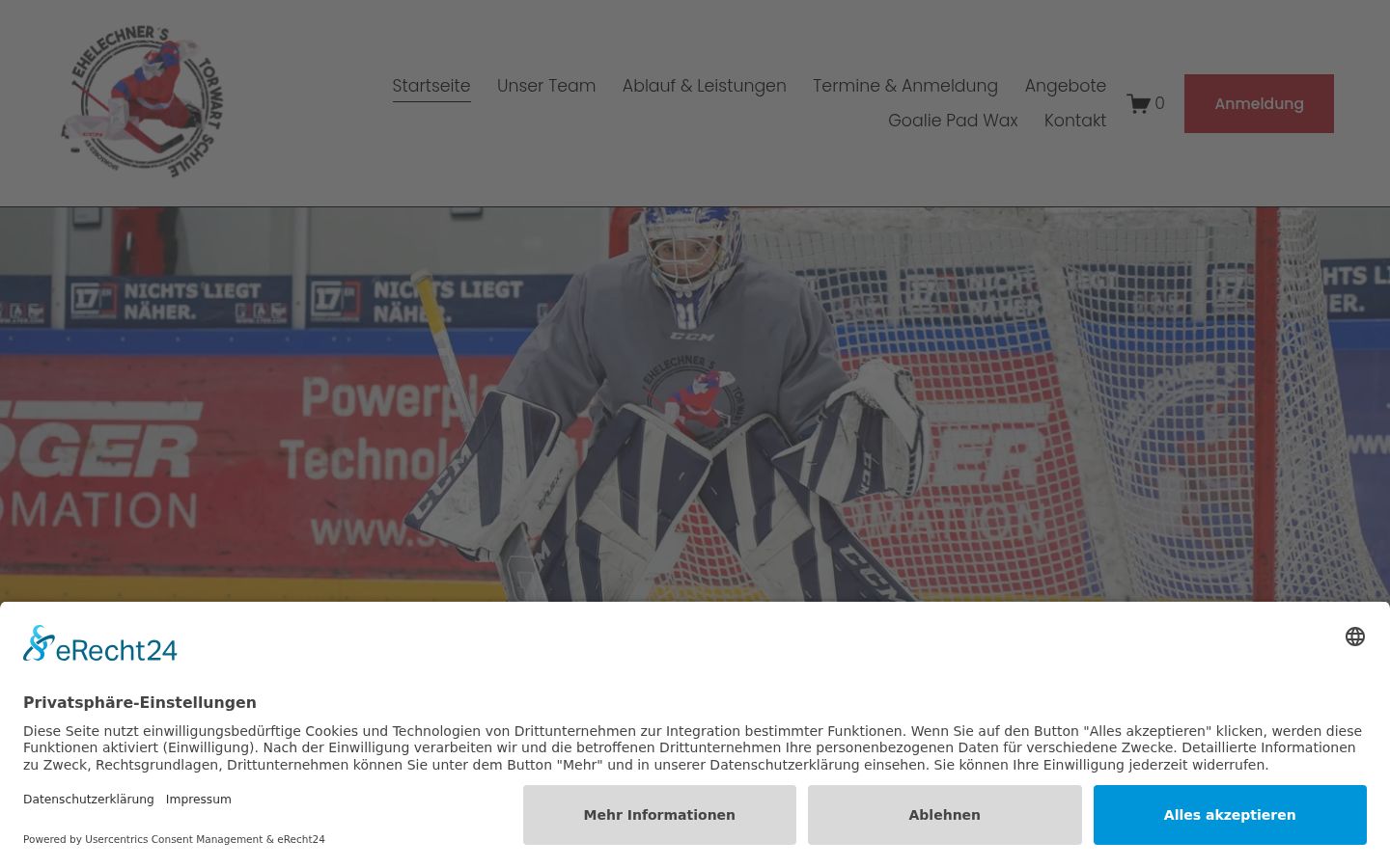 Screenshot tal-banner tal-kunsens muri qabel kwalunkwe interazzjoni