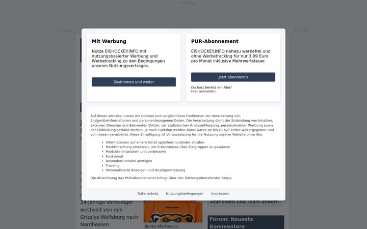 Screenshot of eishockey.info
