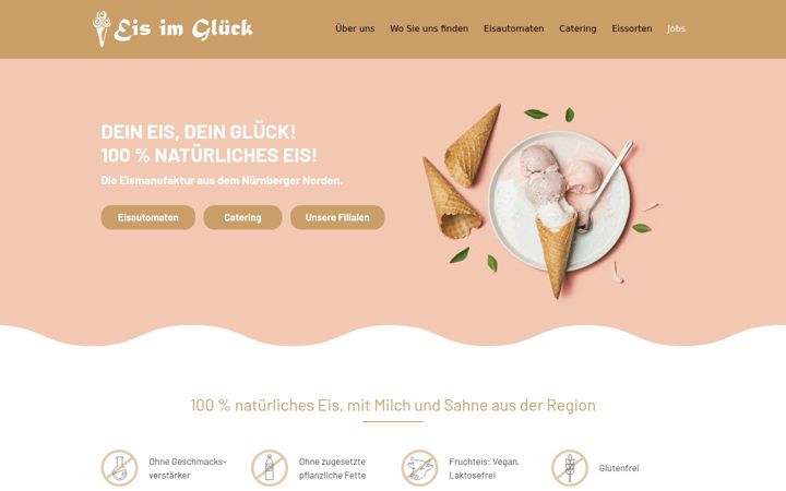 Screenshot ta' eisimglueck.de