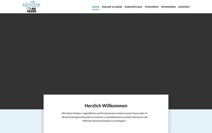 Zrzut ekranu eislaufen-traun.at