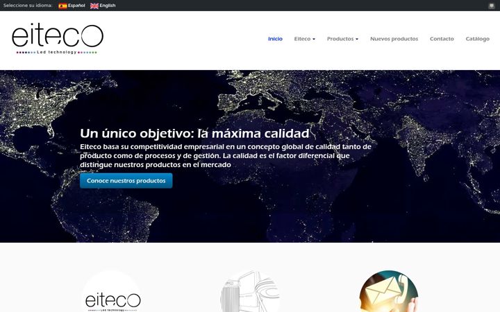 Screenshot van eiteco.es