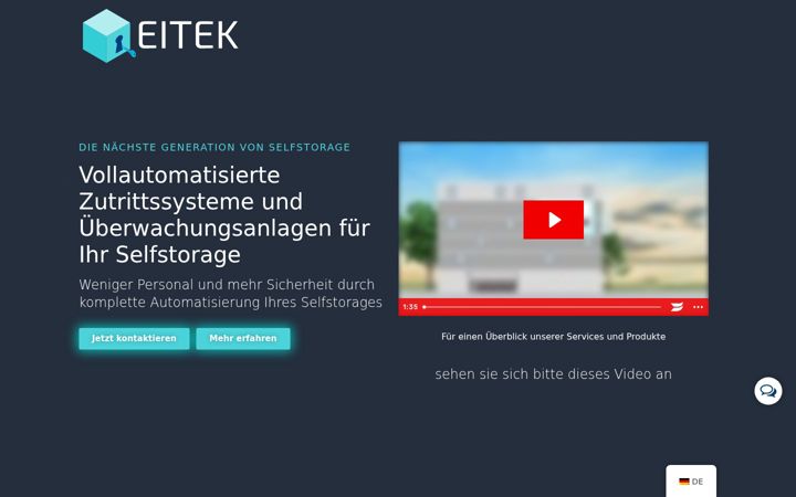 Screenshot van eitek.eu