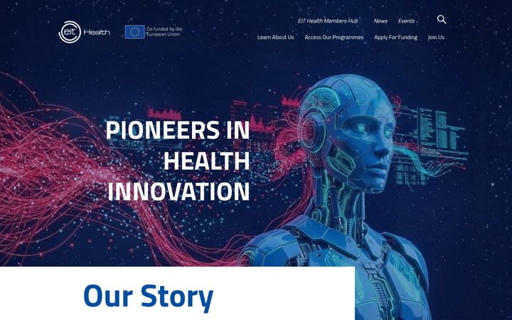 Screenshot of eithealth.eu