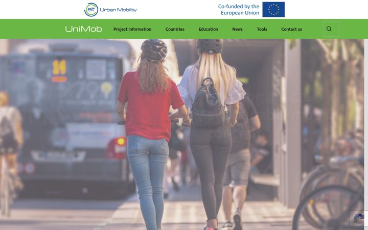 Screenshot of eitunimob.eu