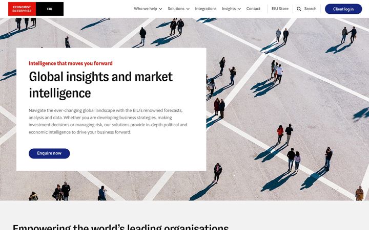 Screenshot of eiu.com