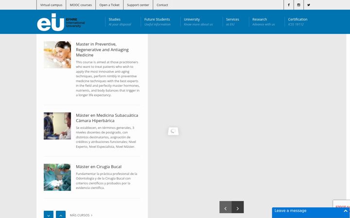Screenshot of eiu.education