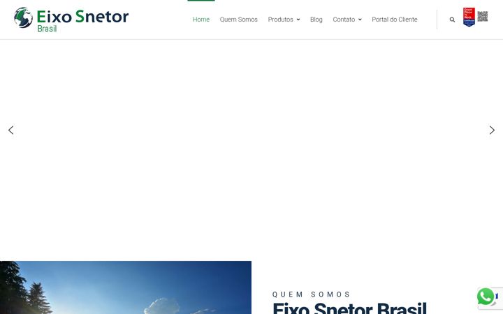 Skærmbillede af eixosnetor.com.br
