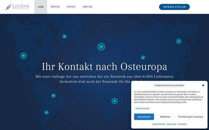 Screenshot of ej-cons.com