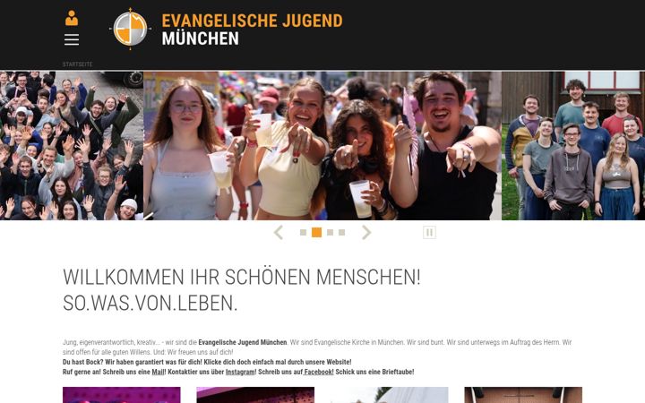 Screenshot van ej-muenchen.de