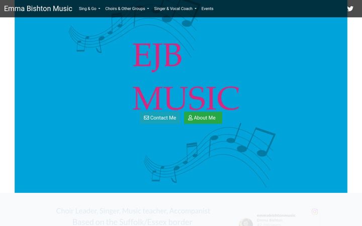 Zrzut ekranu ejbmusic.co.uk