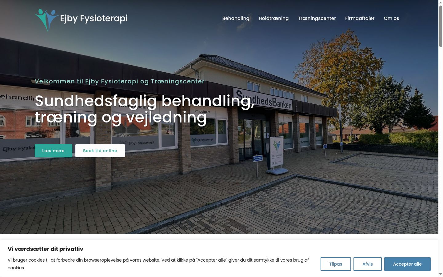 Screenshot van de toestemmingsbanner zoals getoond vóór enige interactie