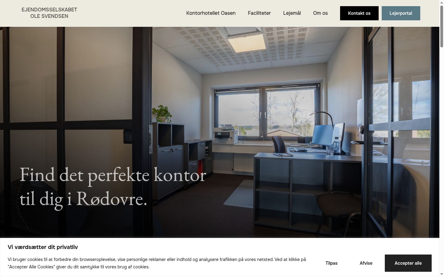Sutikimo reklamjuostės, rodytos prieš bet kokią sąveiką, ekrano kopija