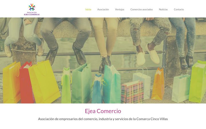 Screenshot of ejeacomercio.com