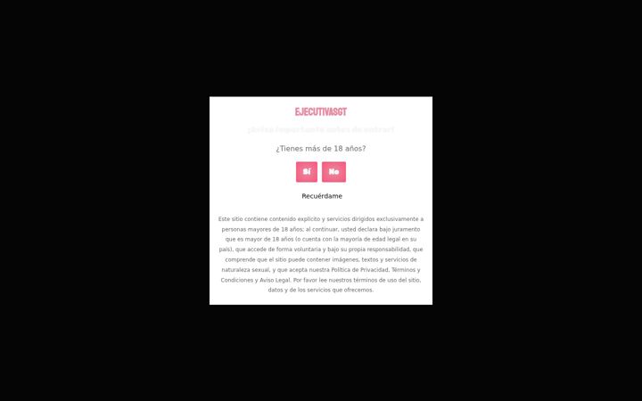 Screenshot of ejecutivasgt.com