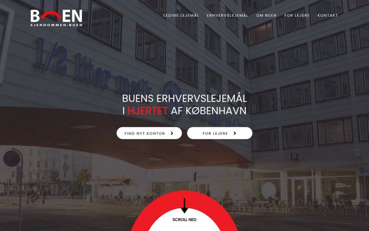 Ekraanipilt saidist ejendommenbuen.dk