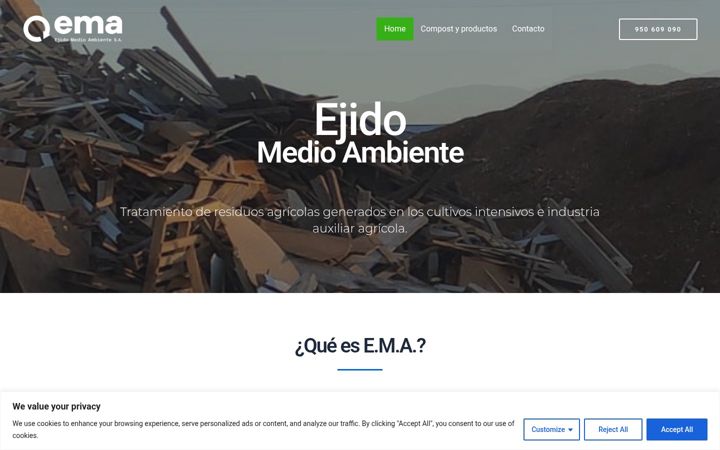 Screenshot van ejidomedioambiente.es