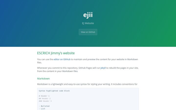 Screenshot of ejii.fr