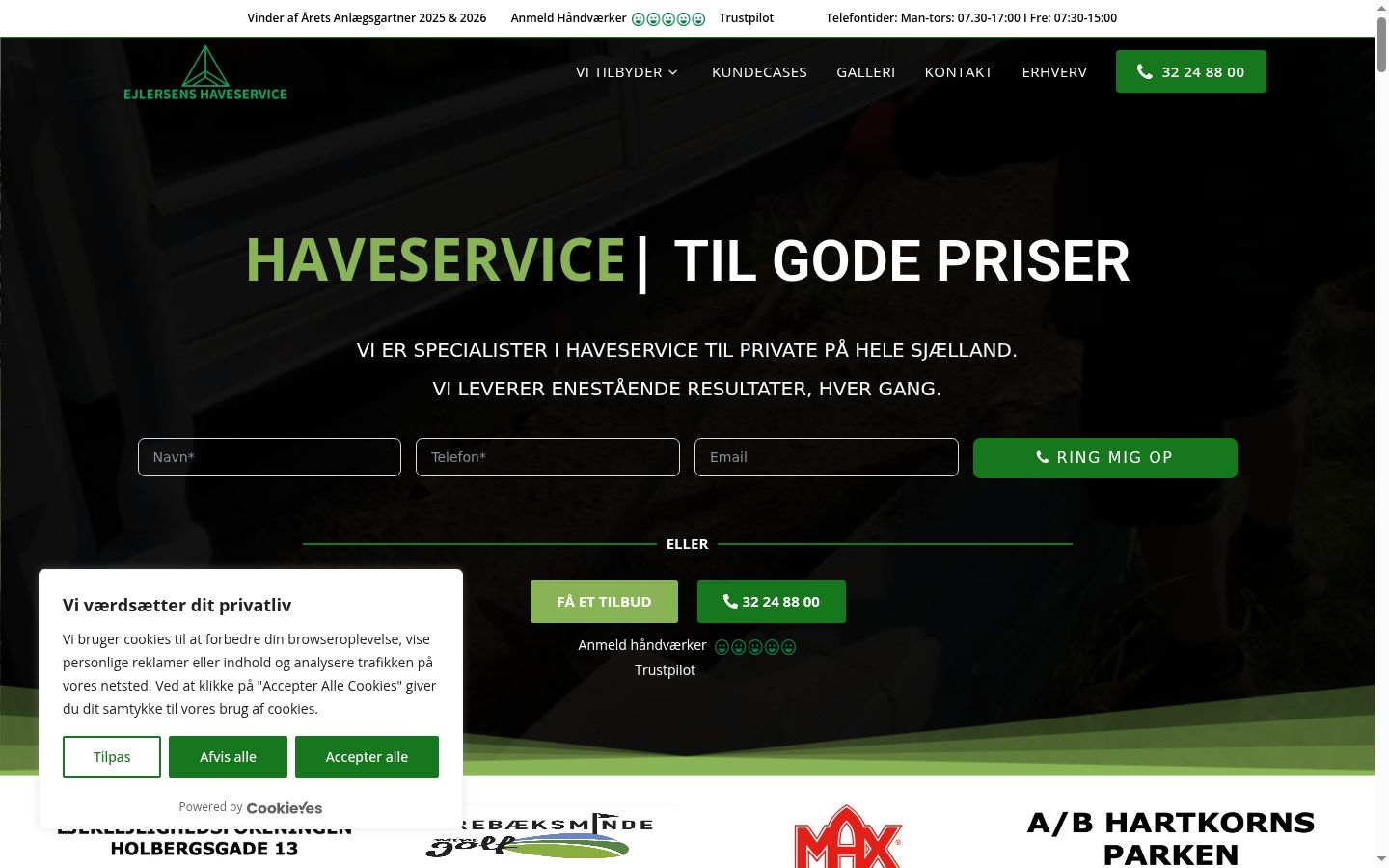 Ekraanipilt nõusolekubännerist, mida näidati enne mis tahes suhtlust