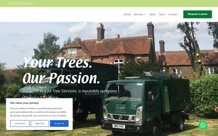 Zrzut ekranu ejmtree.co.uk