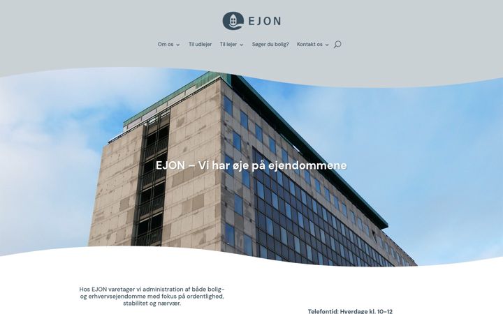 Screenshot of ejon.dk