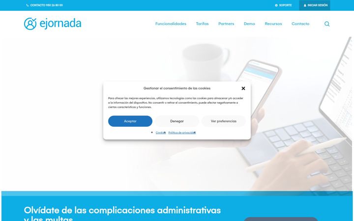 Screenshot van ejornada.es