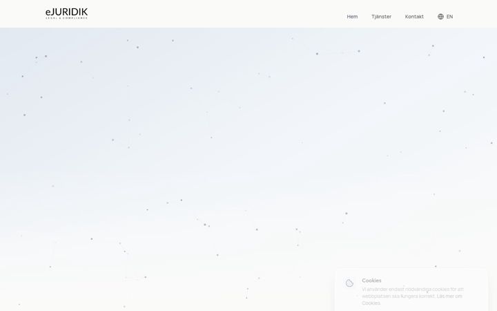 Screenshot of ejuridik.com
