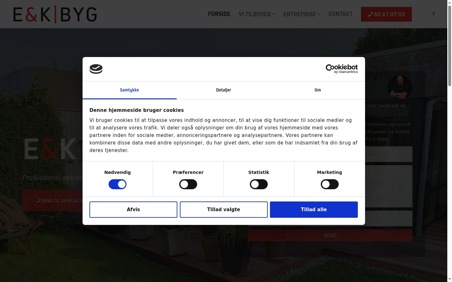 Zrzut ekranu banera zgody wyświetlanego przed jakąkolwiek interakcją