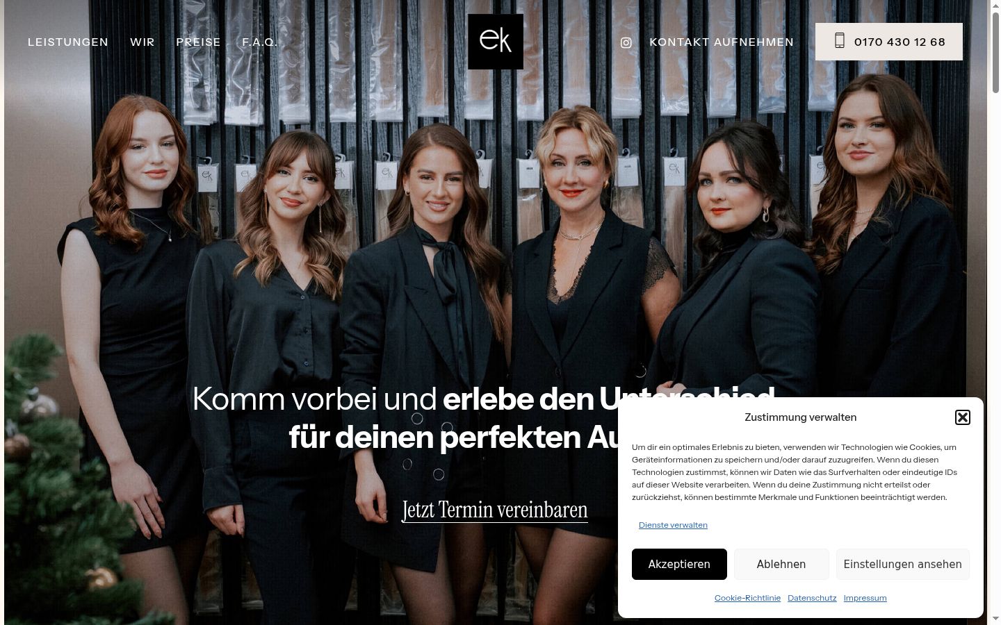 Zrzut ekranu banera zgody wyświetlanego przed jakąkolwiek interakcją