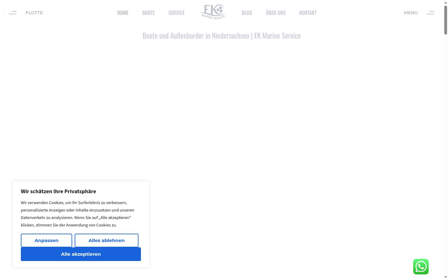 Screenshot tal-banner tal-kunsens muri qabel kwalunkwe interazzjoni